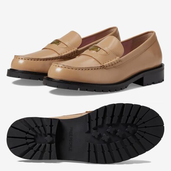 Free People Liv Loafer Camel Tan - Picture 1 of 16